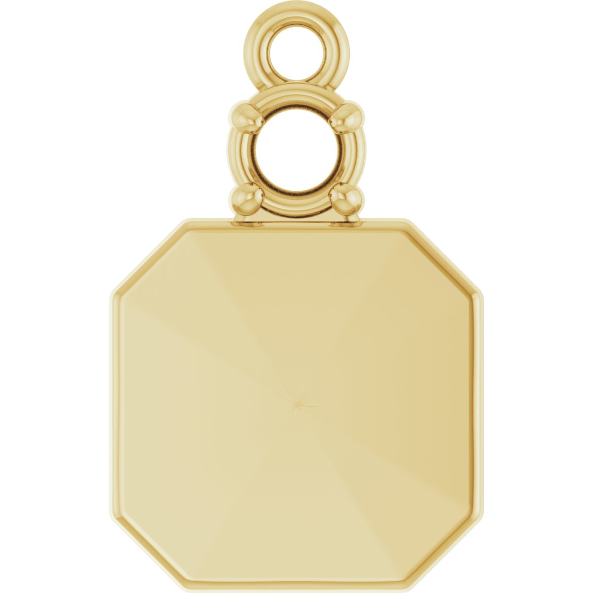 Engravable Accented Dangle