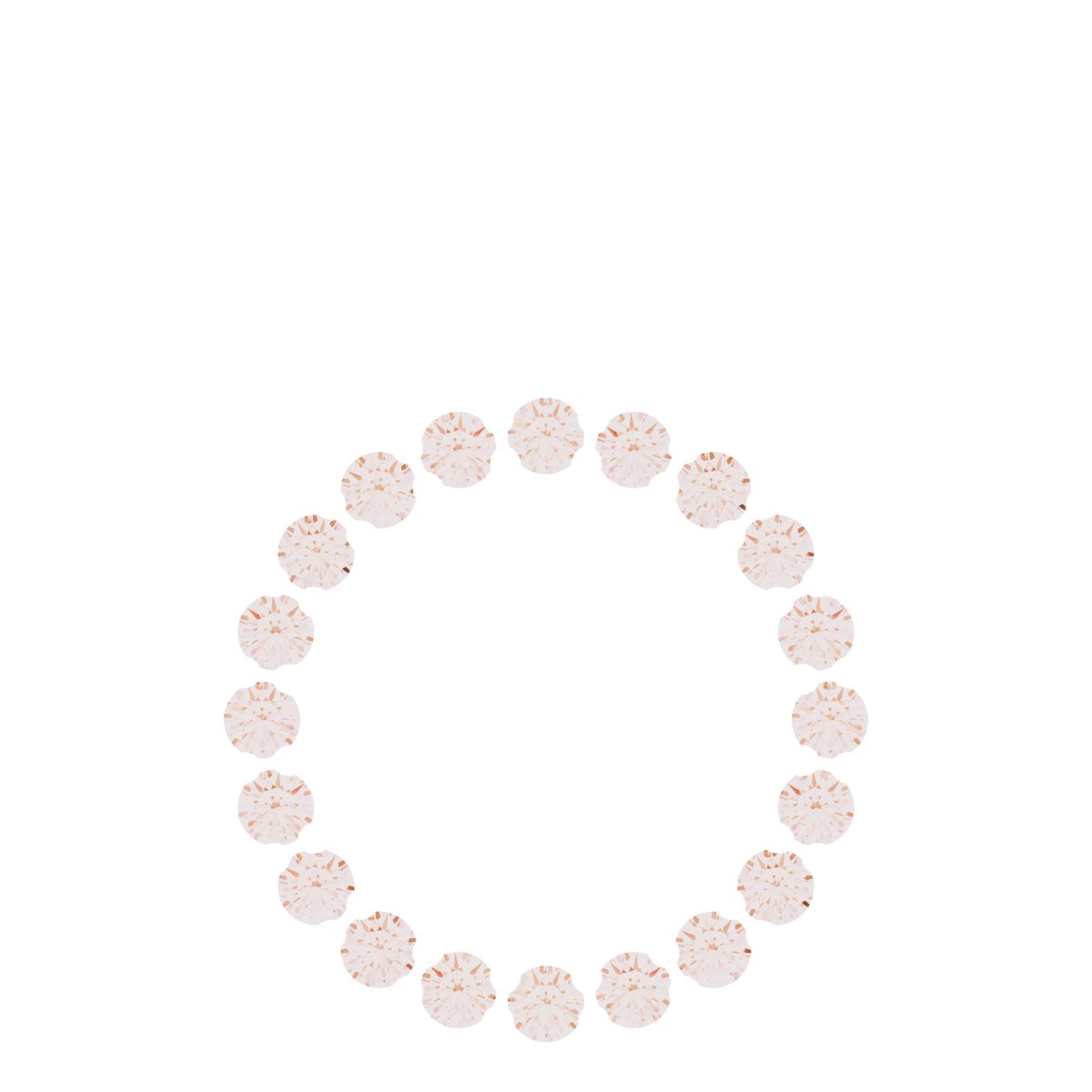 Claw-Prong Halo-Style Charm/Pendant