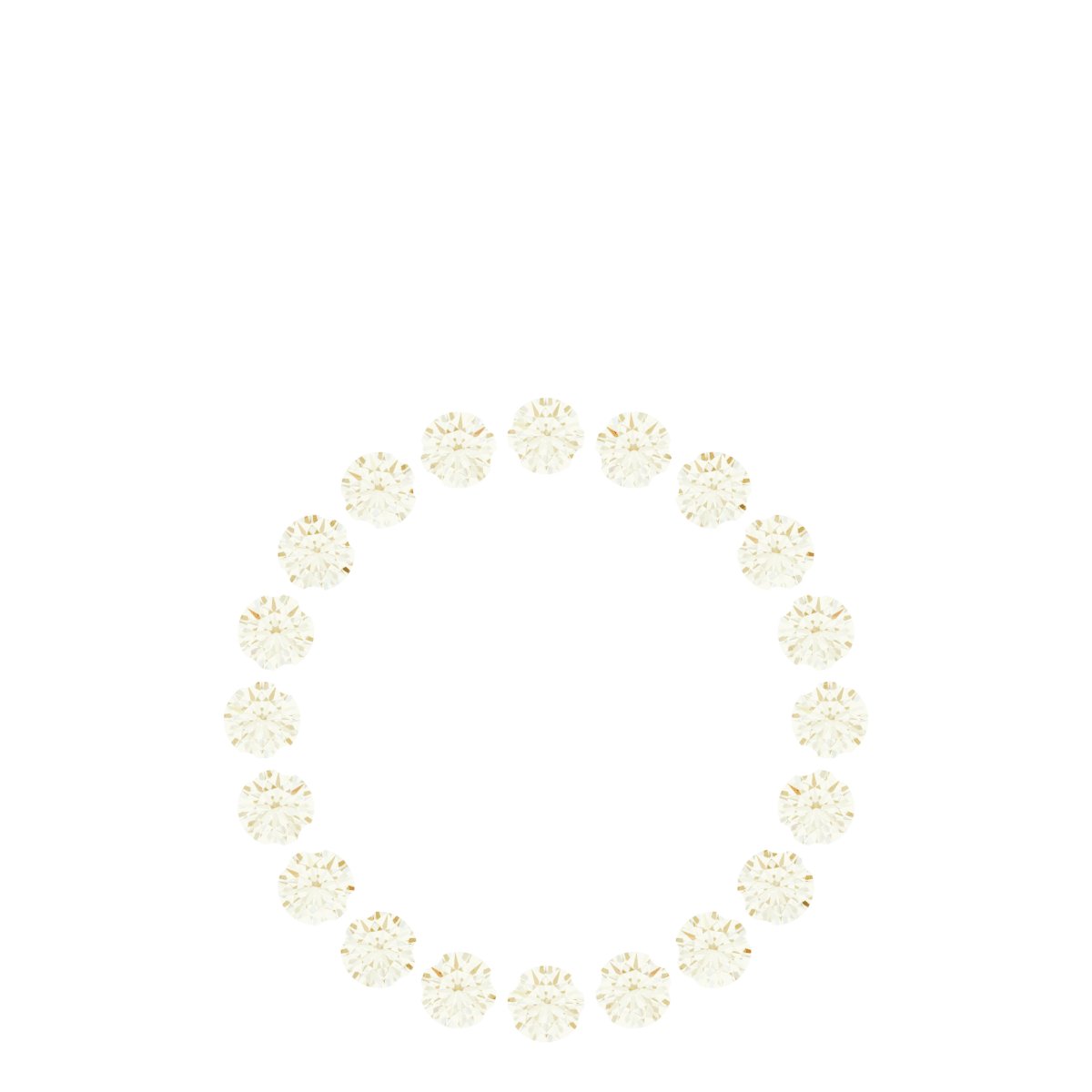 Claw-Prong Halo-Style Charm/Pendant
