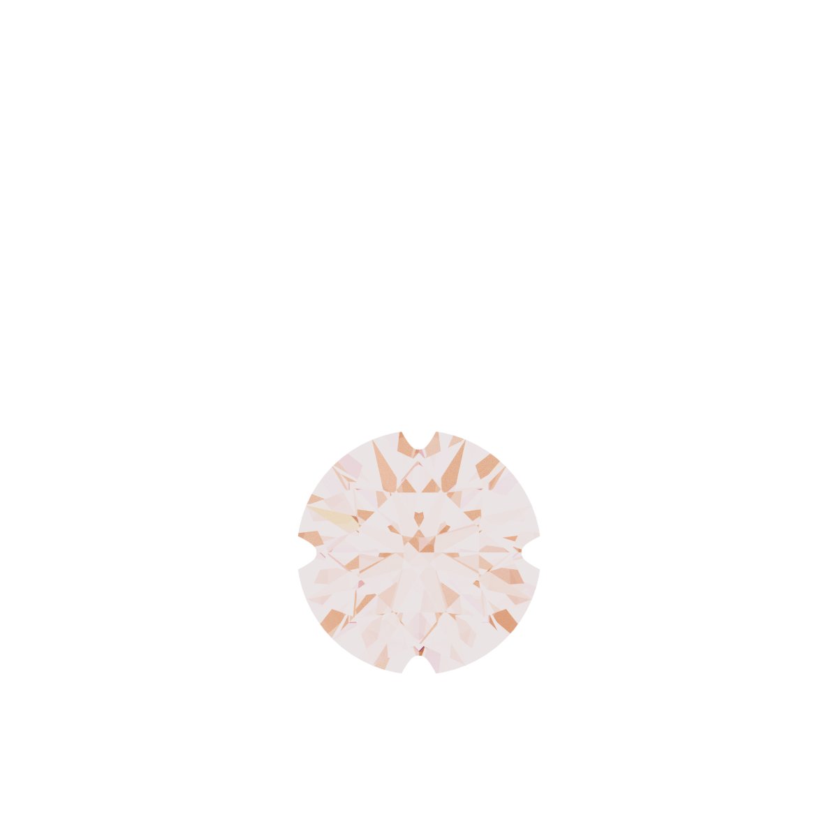 Claw-Prong Halo-Style Charm/Pendant