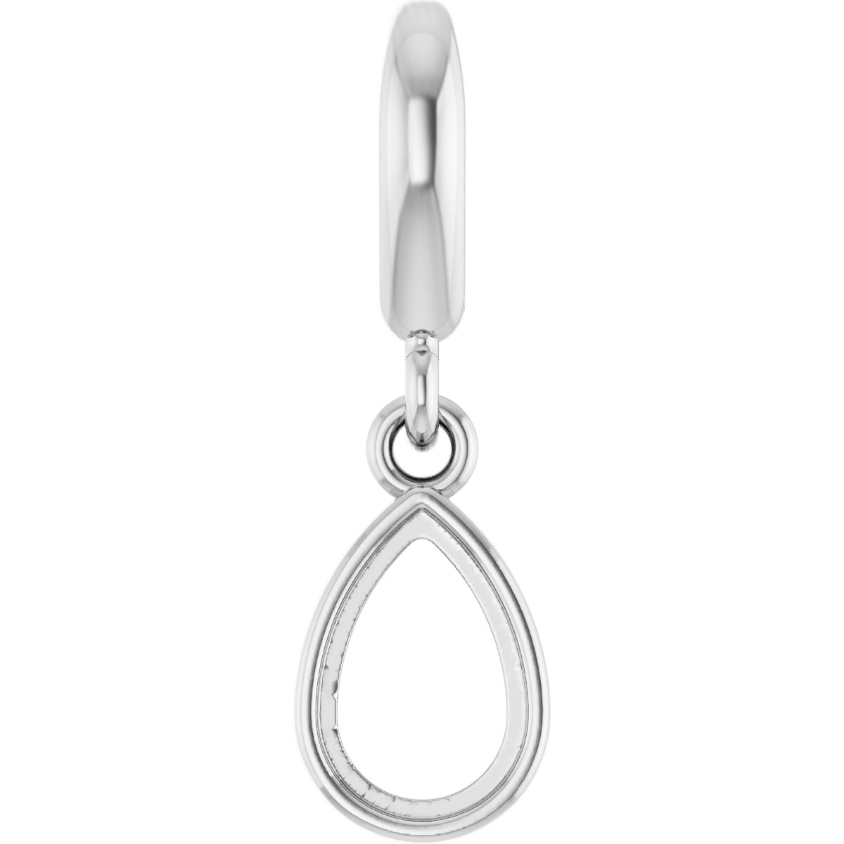 Bezel-Set Cabochon Charm/Pendant