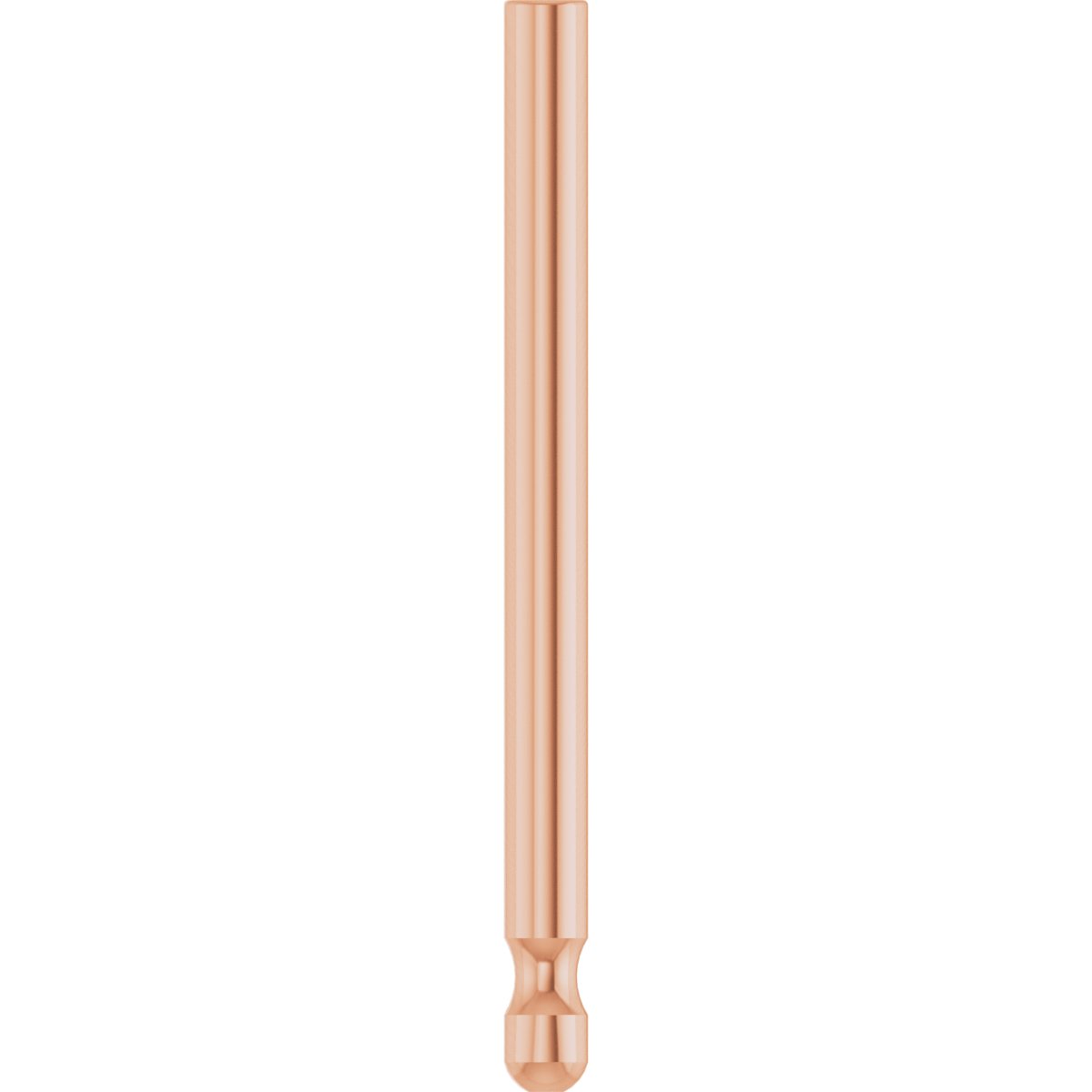 .034 x .437" Friction Earring Post