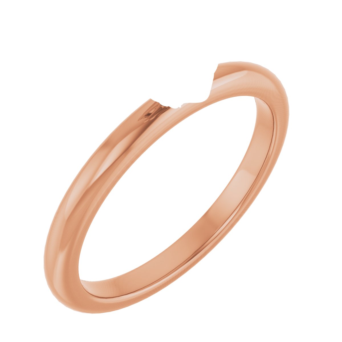 Double Claw-Prong Engagement Ring
