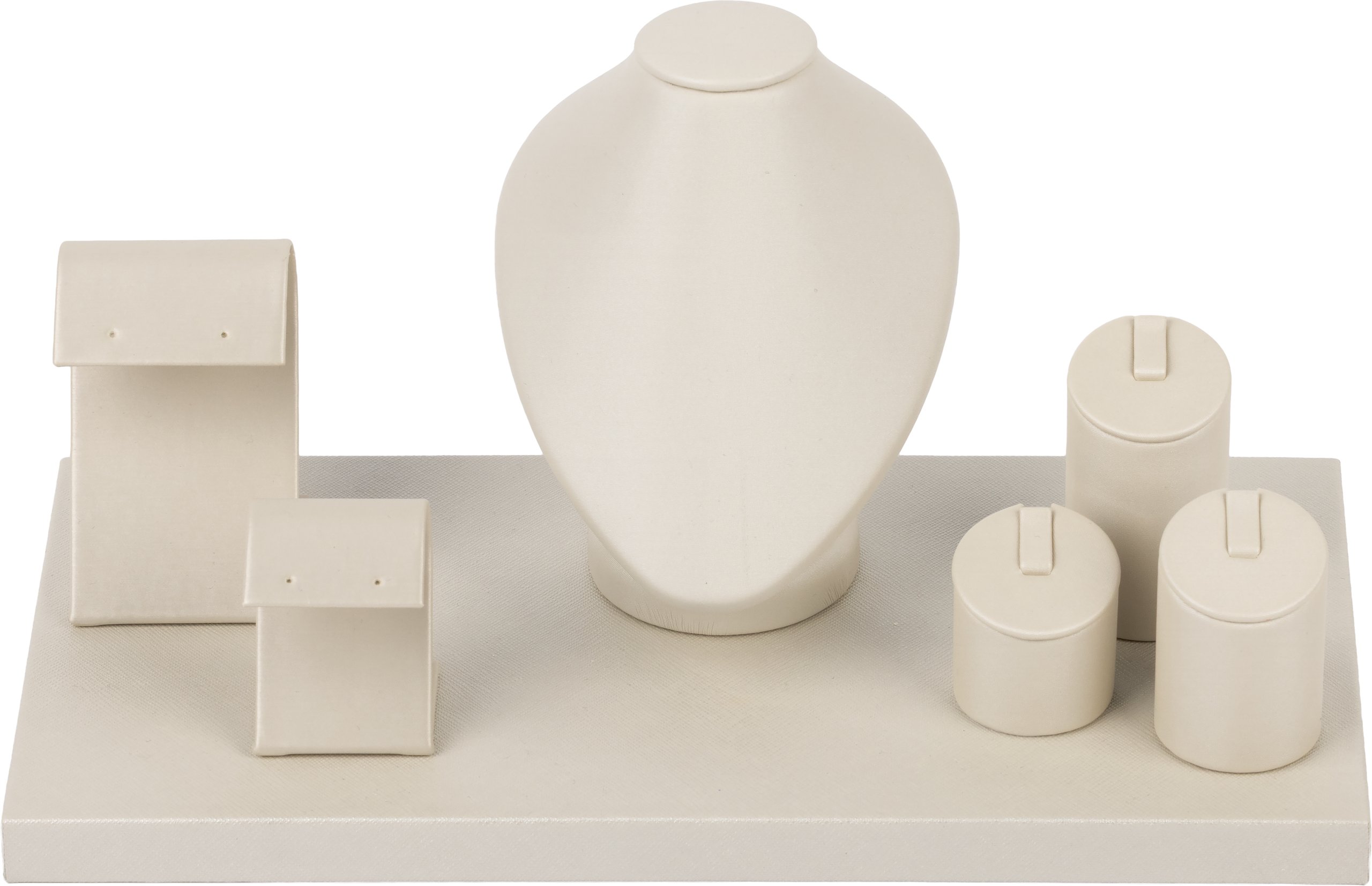 Moon Glow Leatherette 7-Piece Display Set