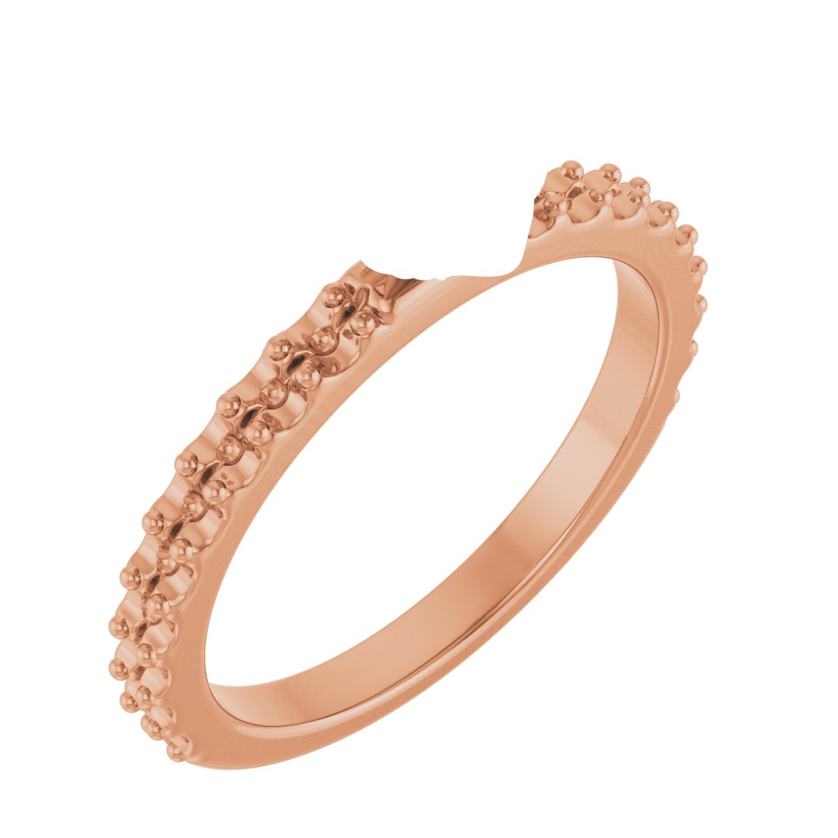 Double Claw-Prong Engagement Ring