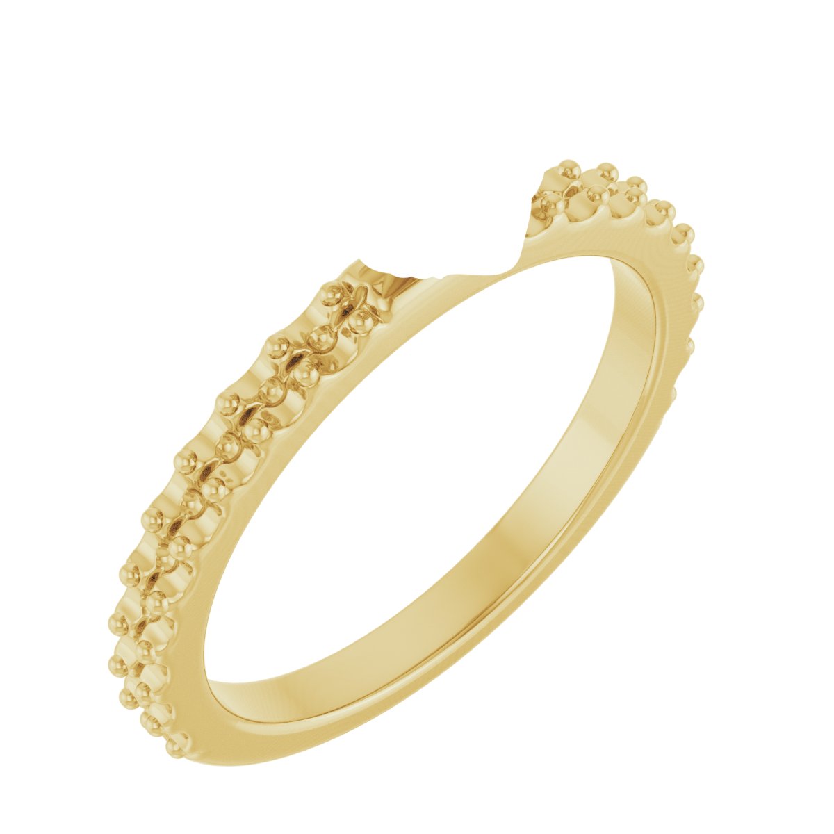 Double Claw-Prong Engagement Ring
