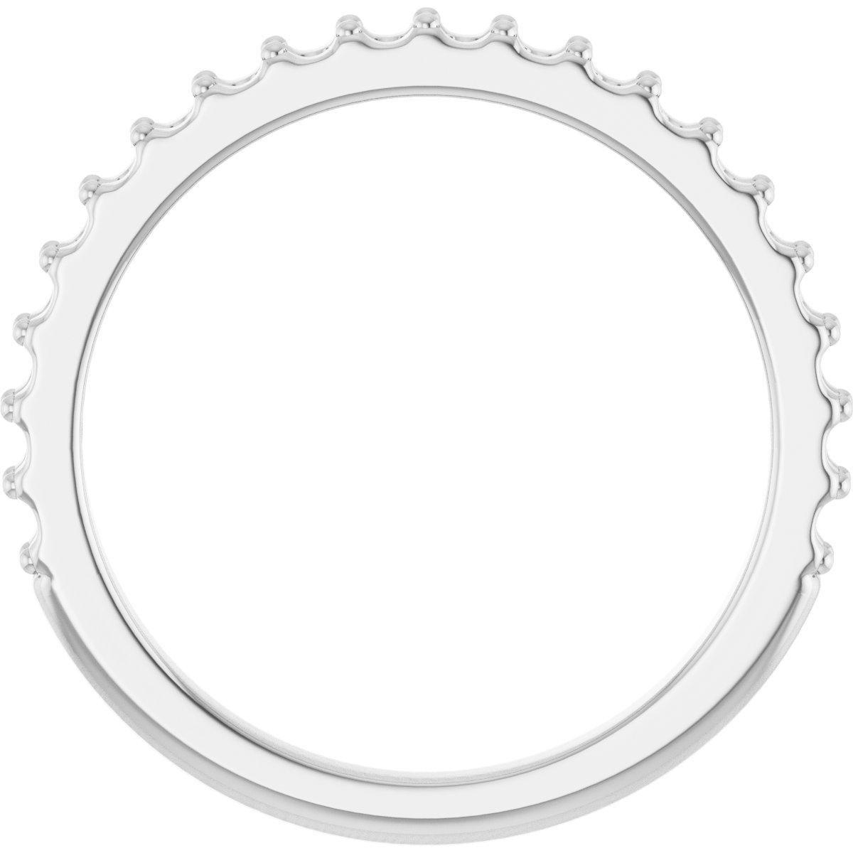Band Mounting for 1.7 mm Round Ring view 2