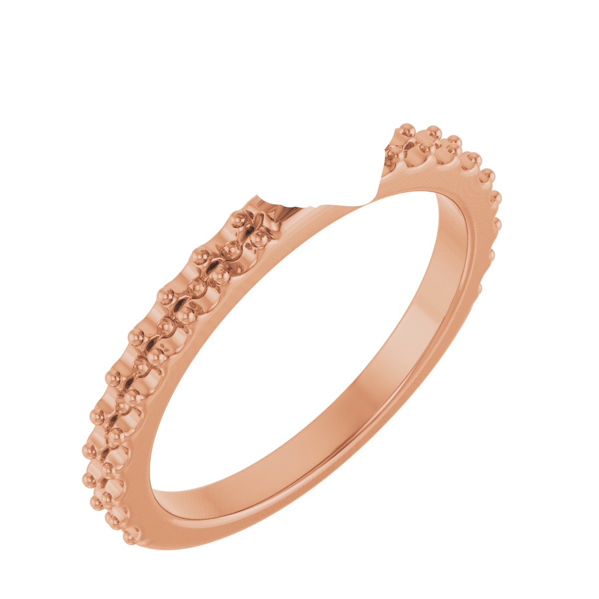 Double Claw-Prong Engagement Ring