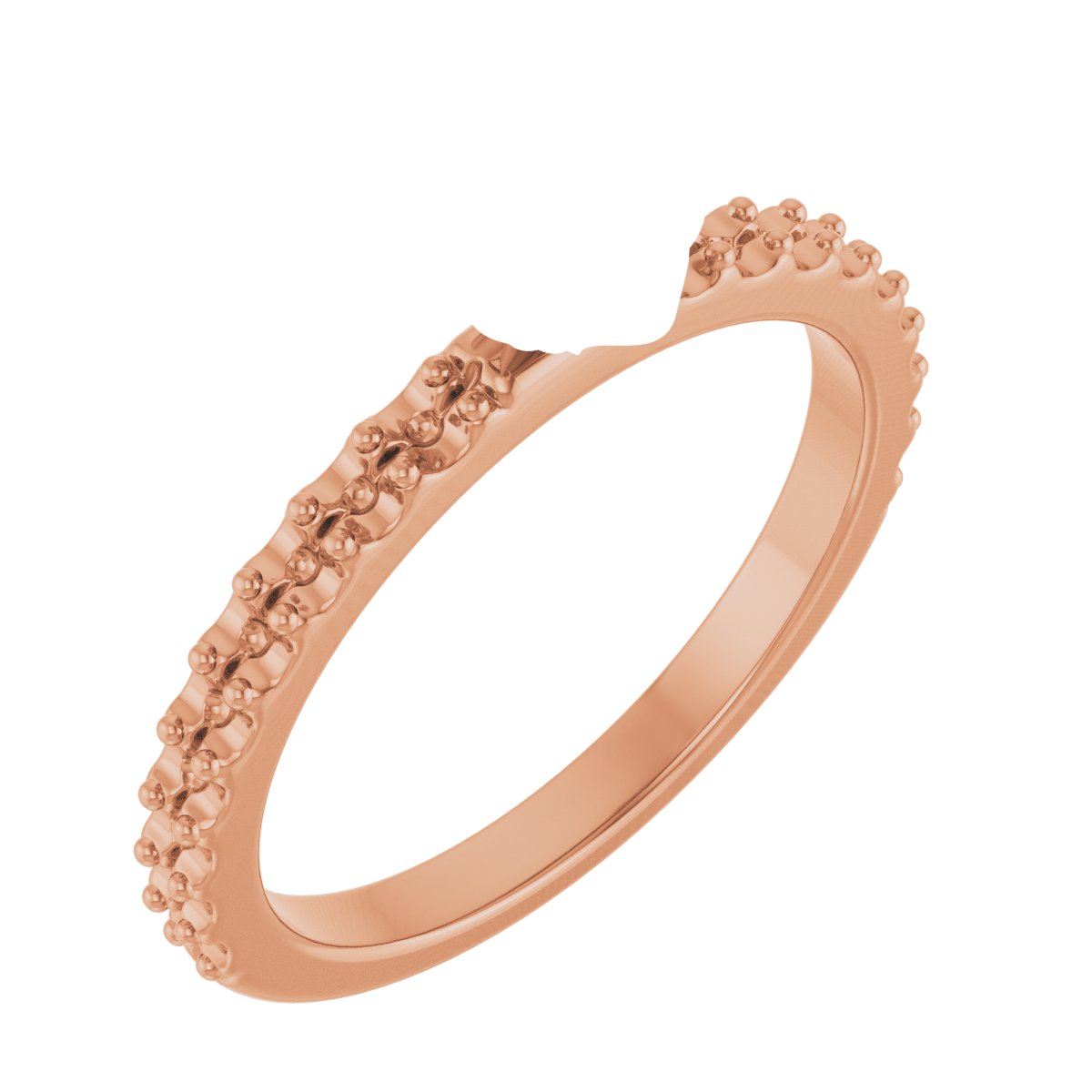 Double Claw-Prong Engagement Ring
