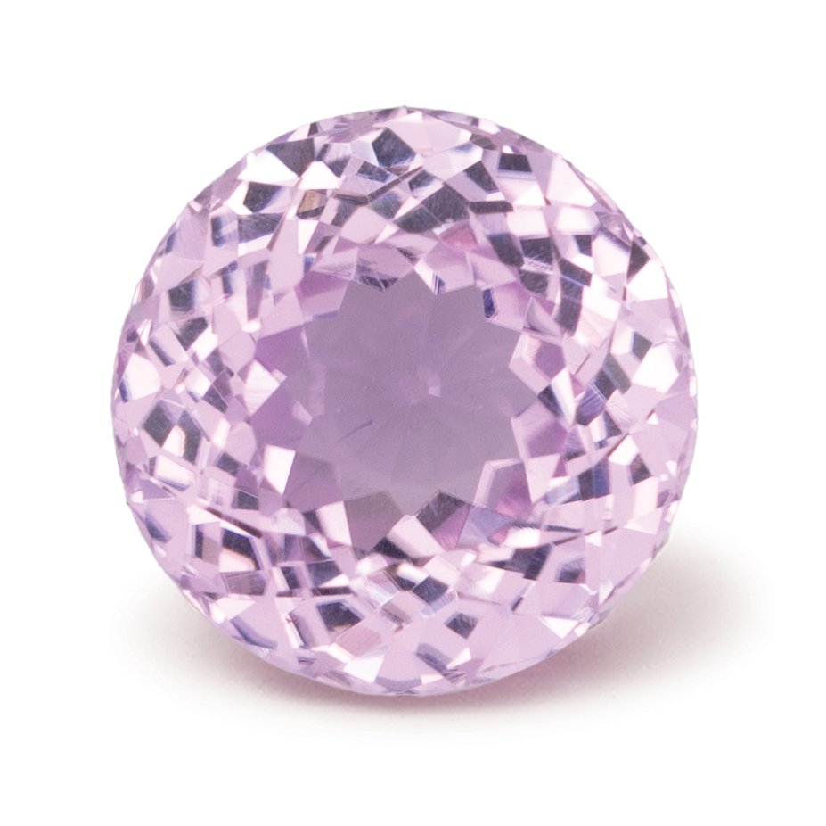 ROUND 3.00ct Natural Kunzite 