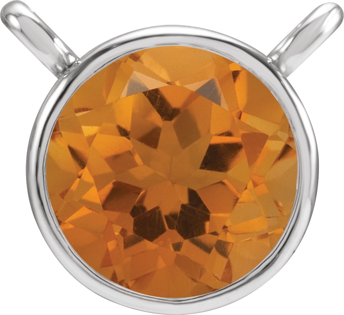 Bezel-Set Necklace Center