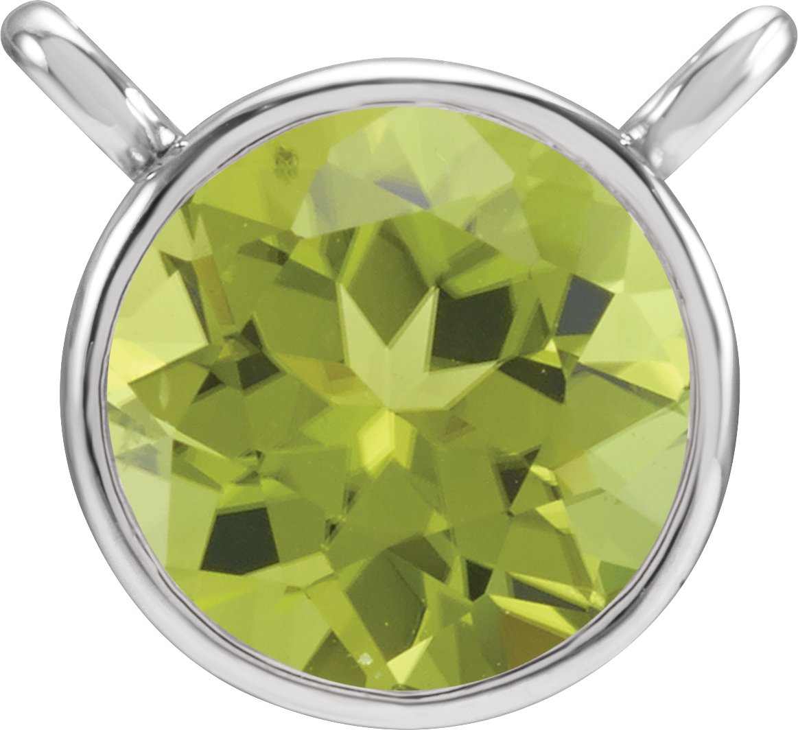 Bezel-Set Necklace Center