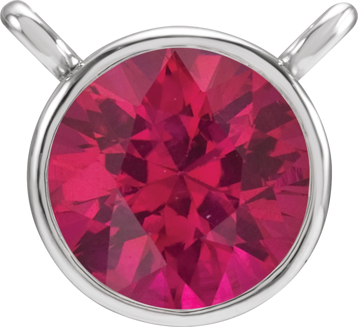 Bezel-Set Necklace Center