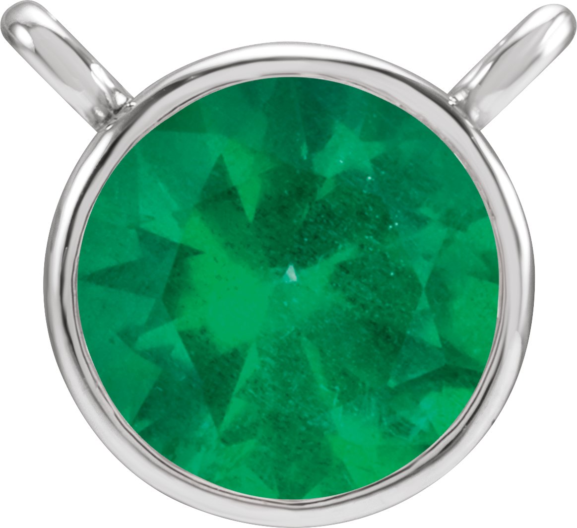 Bezel-Set Necklace Center