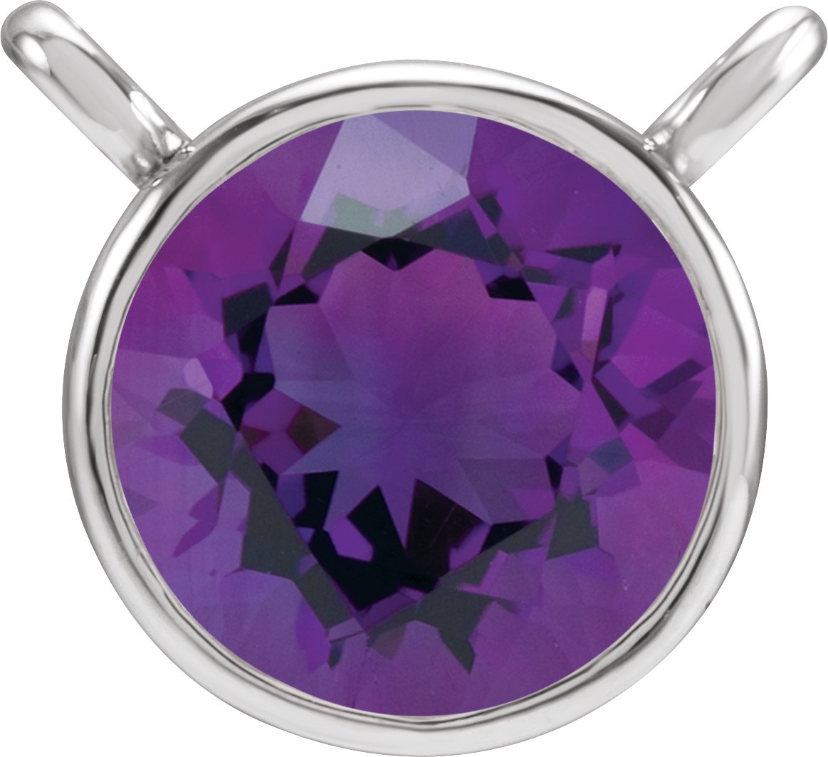 Bezel-Set Necklace Center