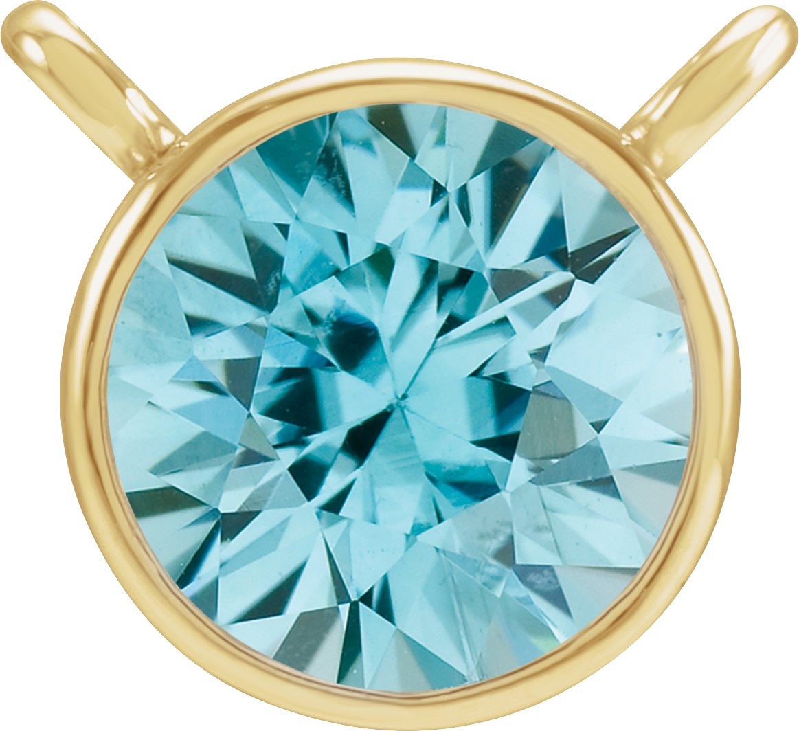 Bezel-Set Necklace Center