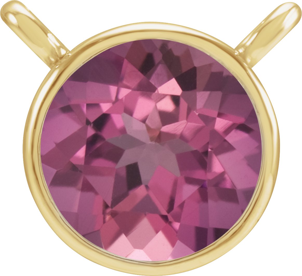 Bezel-Set Necklace Center