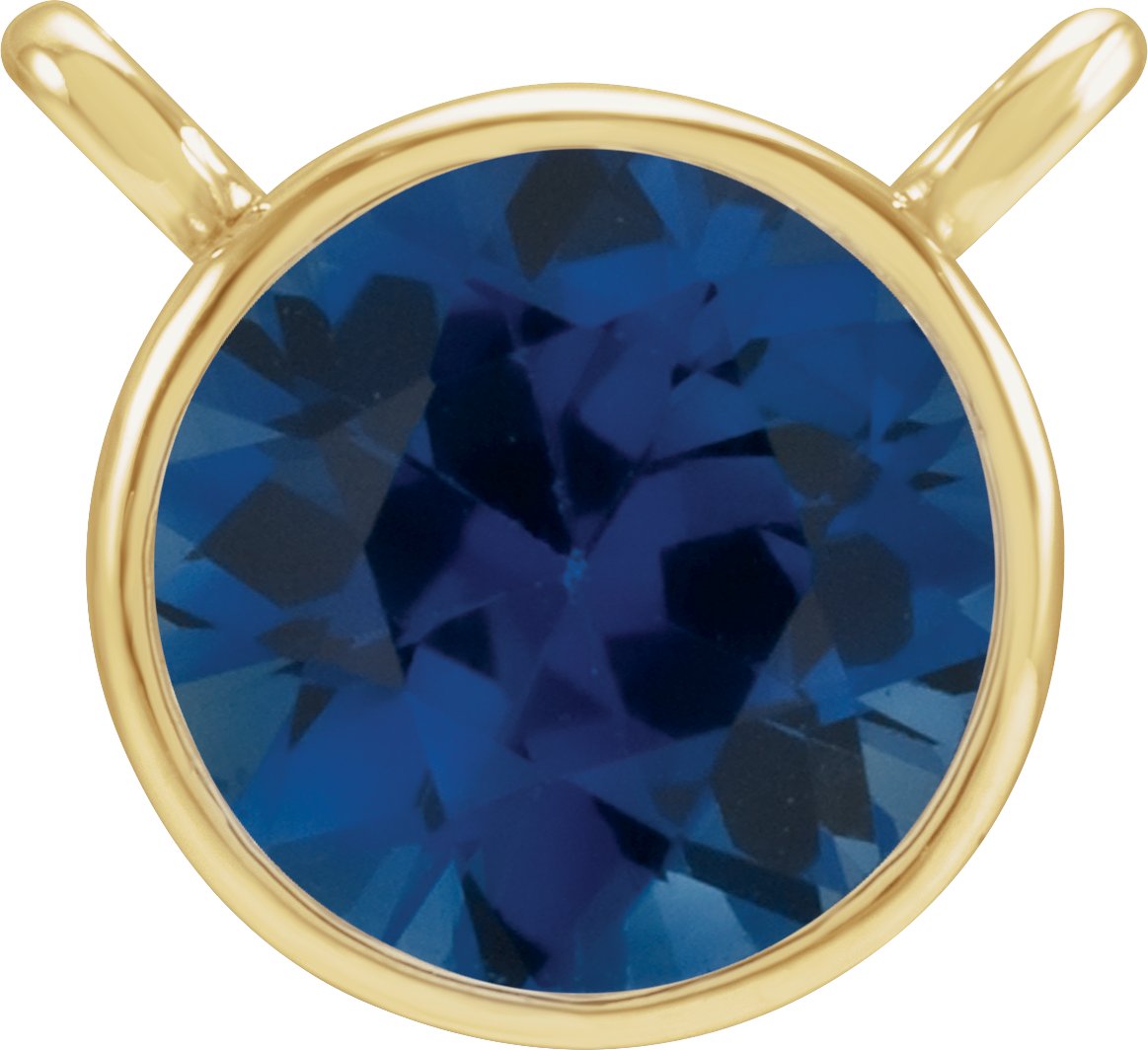 Bezel-Set Necklace Center