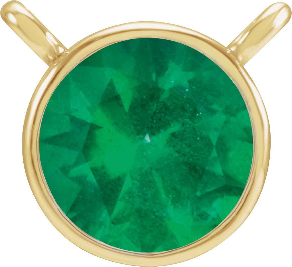 Bezel-Set Necklace Center
