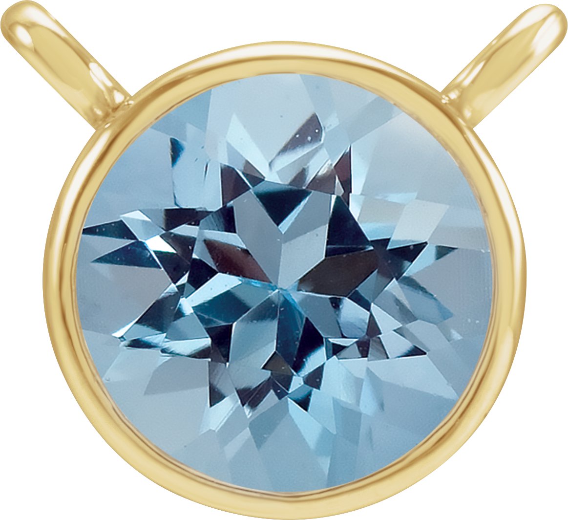 Bezel-Set Necklace Center
