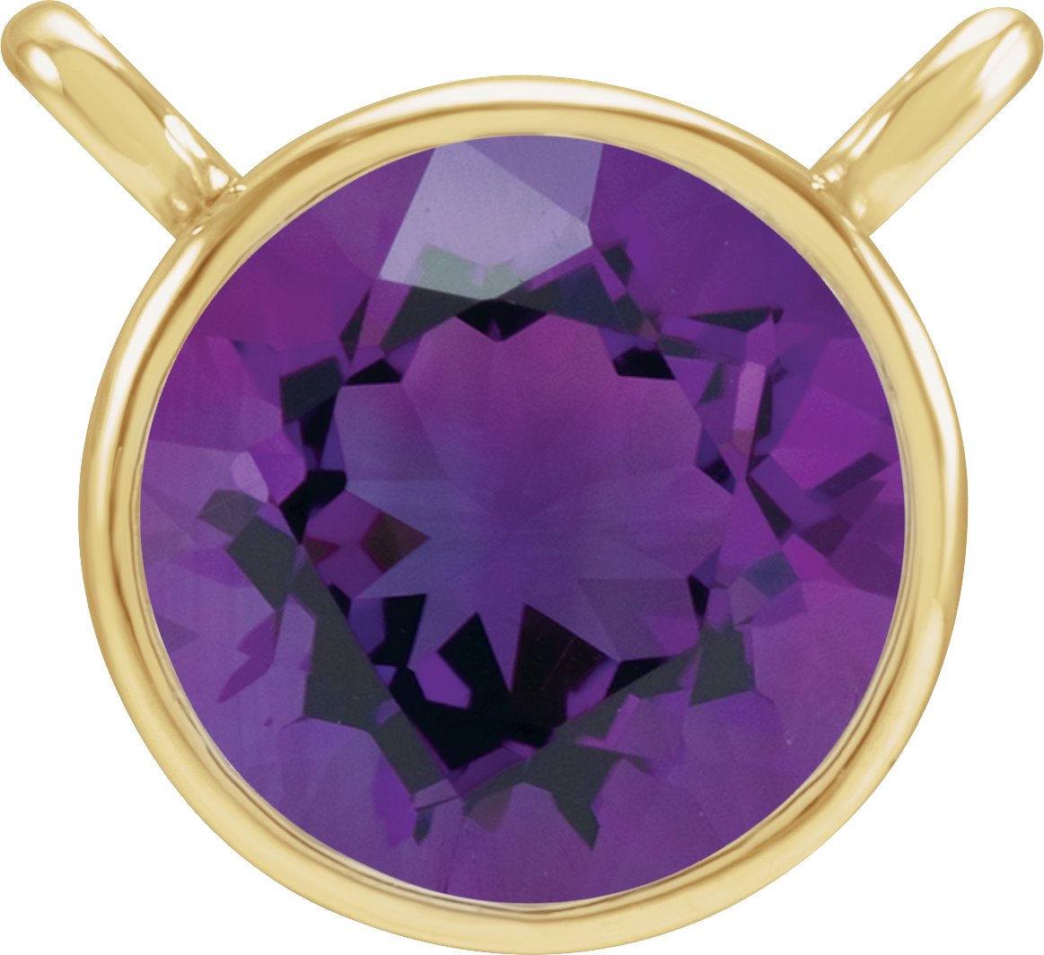 Bezel-Set Necklace Center