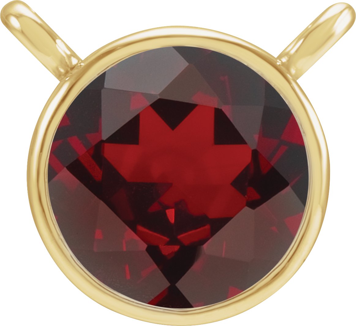 Bezel-Set Necklace Center