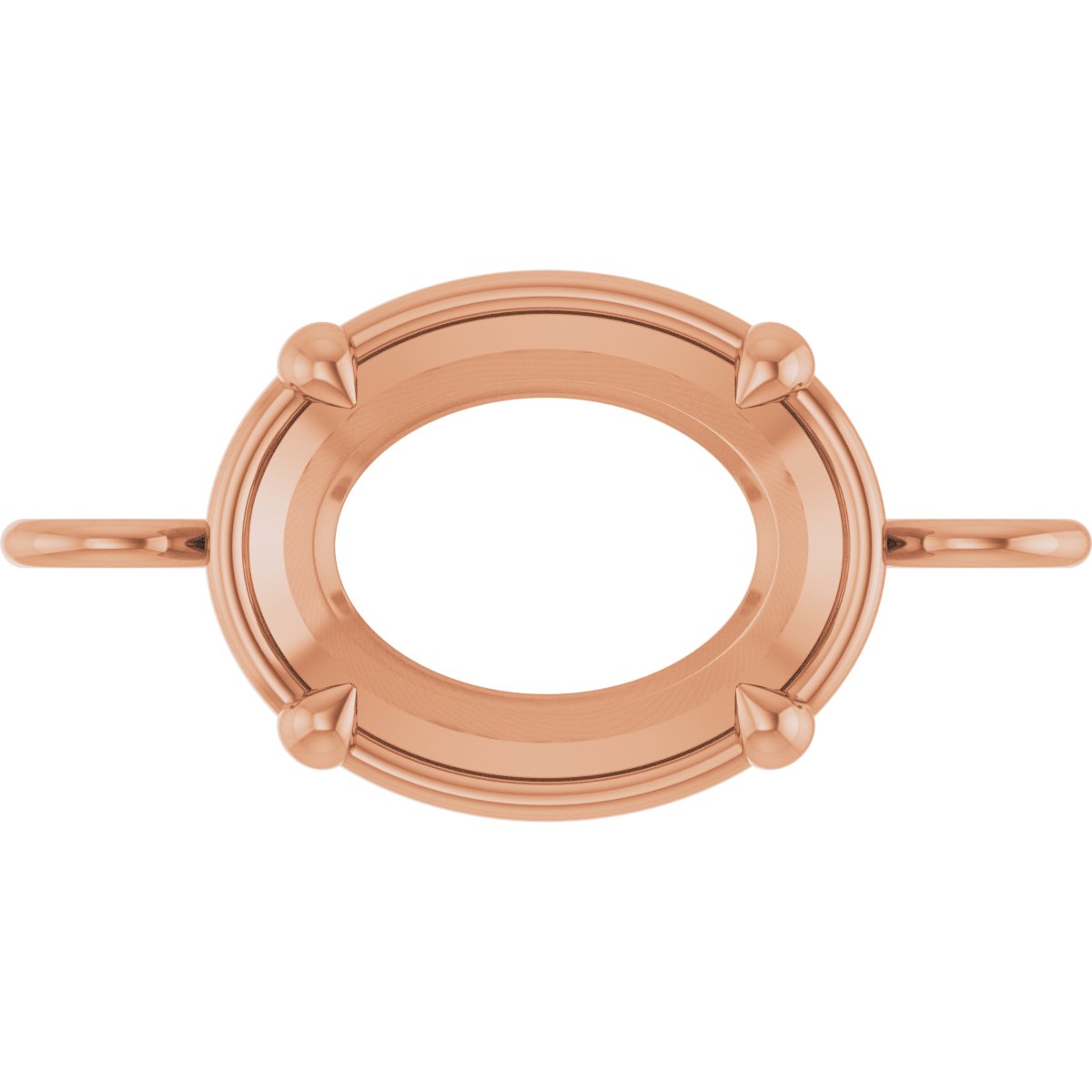 4-Prong Claw Bezel-Style Link