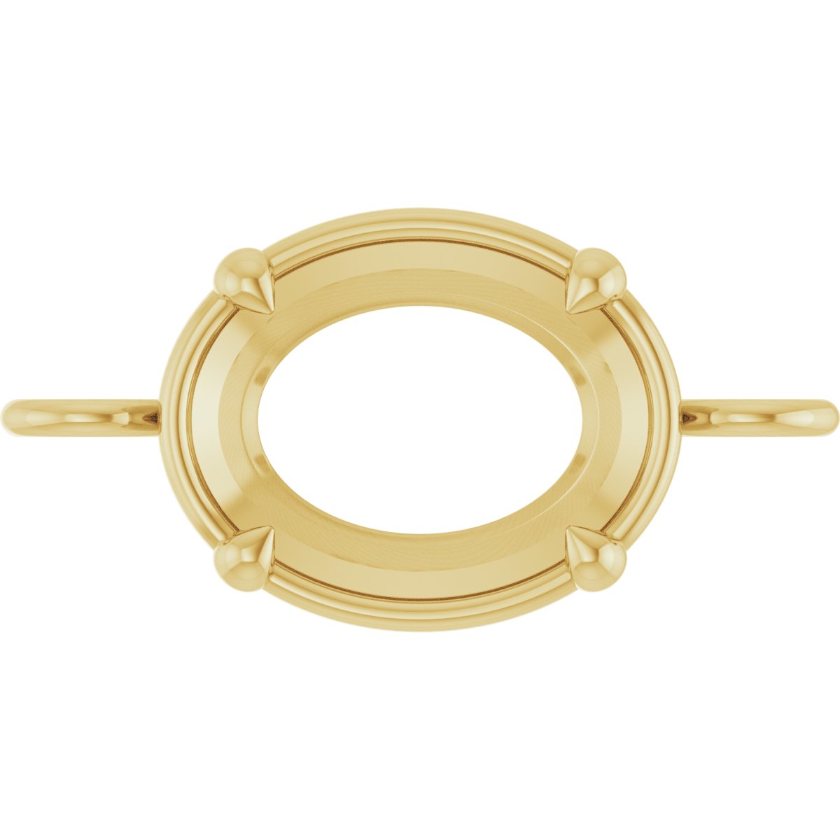4-Prong Claw Bezel-Style Link