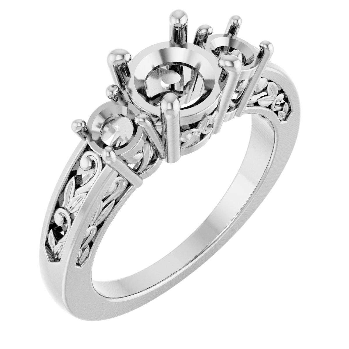 Three-Stone Engagement Ring