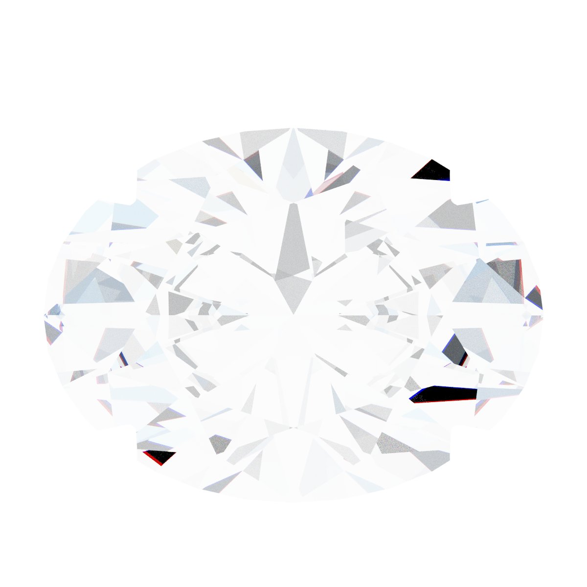 4-Prong Claw Bezel-Style Necklace Center