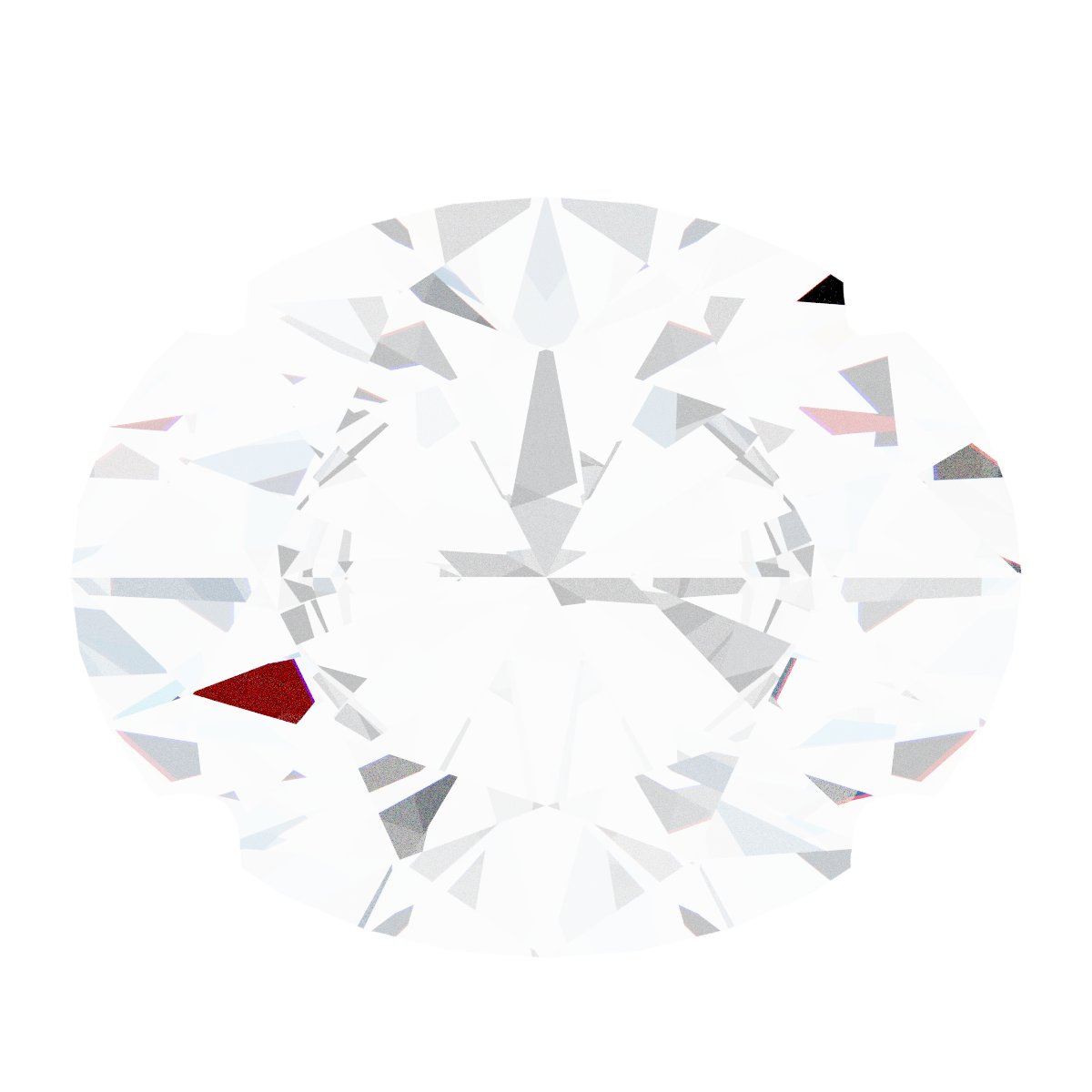 4-Prong Claw Bezel-Style Necklace Center