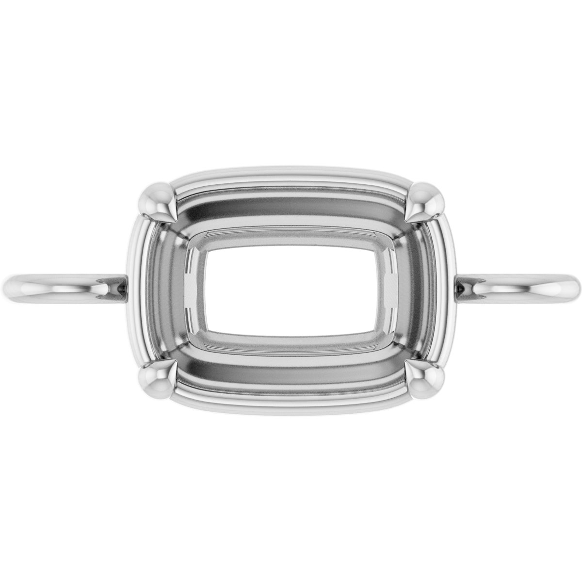 4-Prong Claw Bezel-Style Link