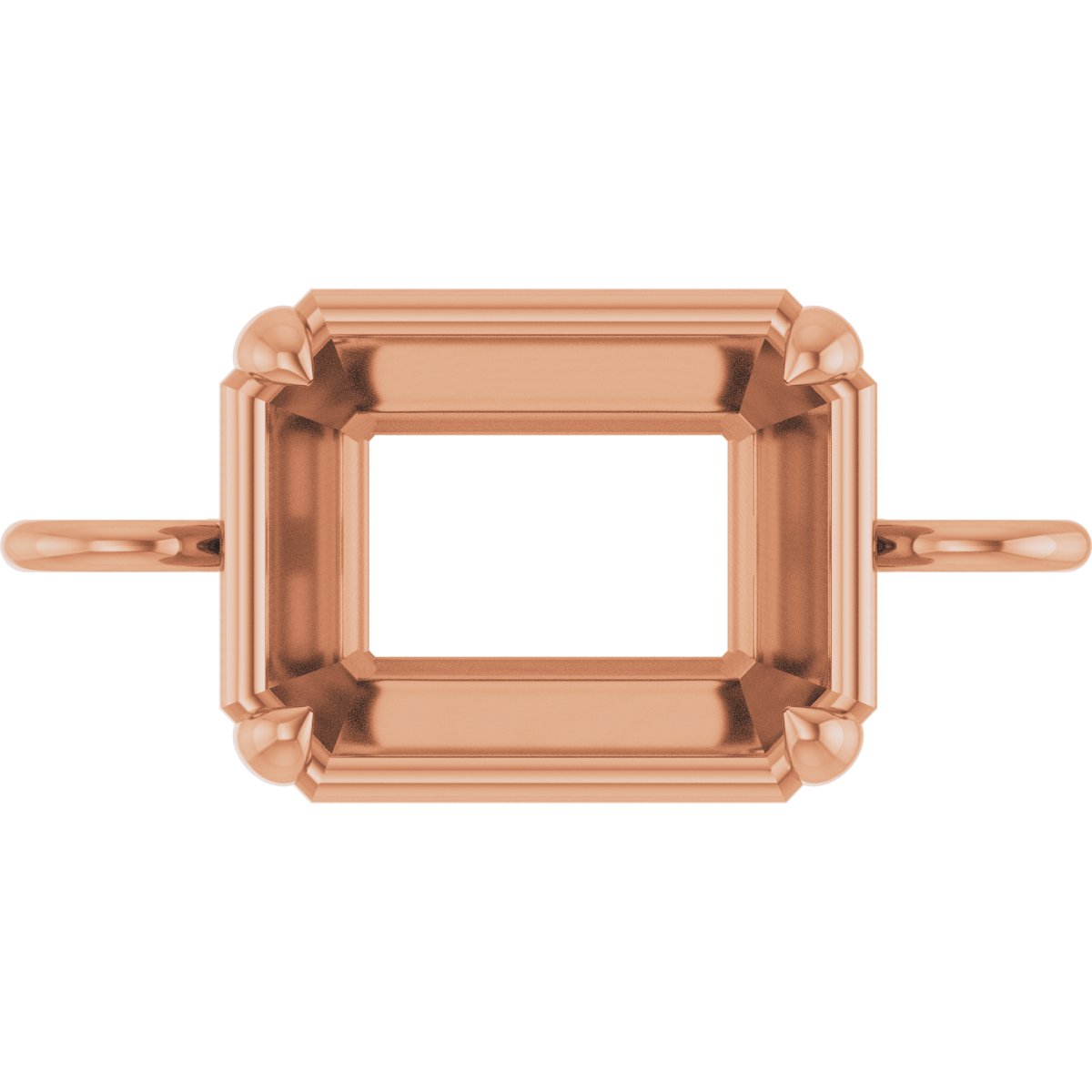 4-Prong Claw Bezel-Style Link