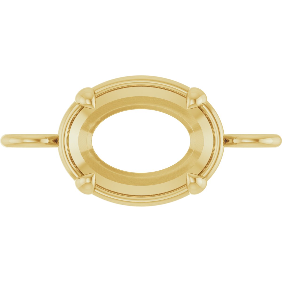 4-Prong Claw Bezel-Style Link