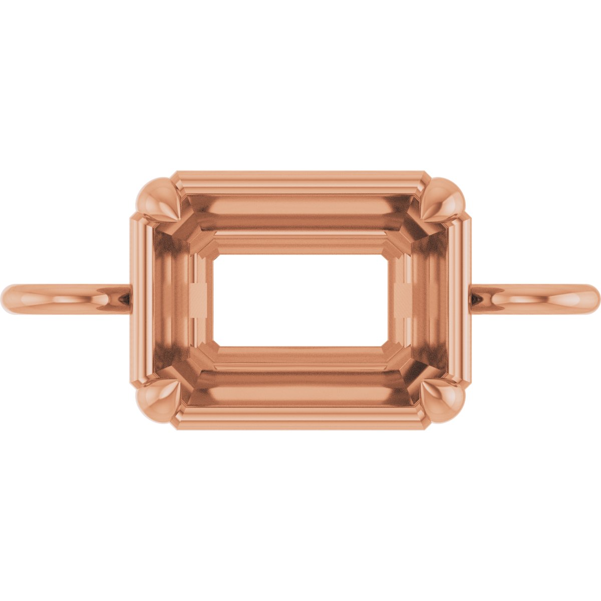 4-Prong Claw Bezel-Style Link