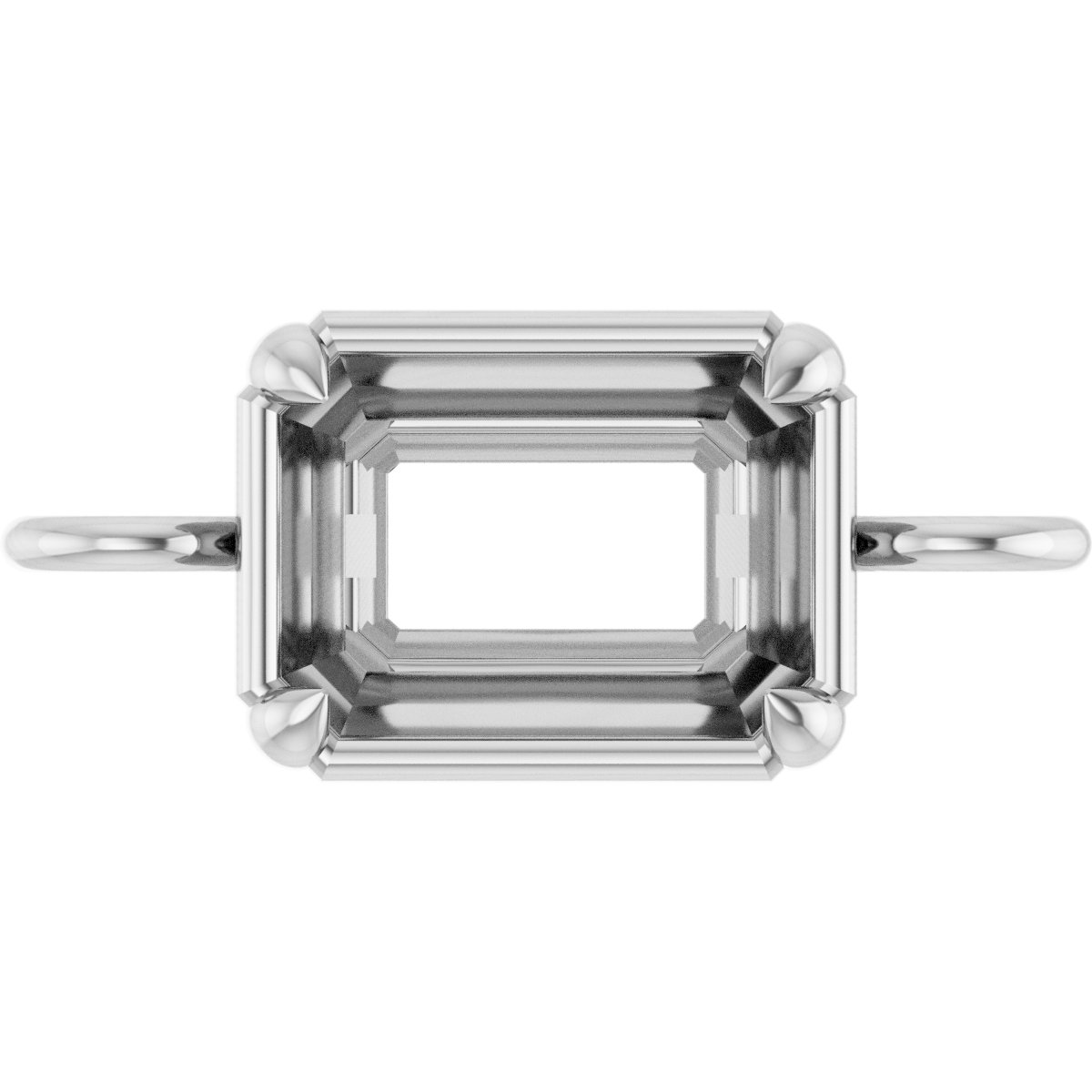 4-Prong Claw Bezel-Style Link