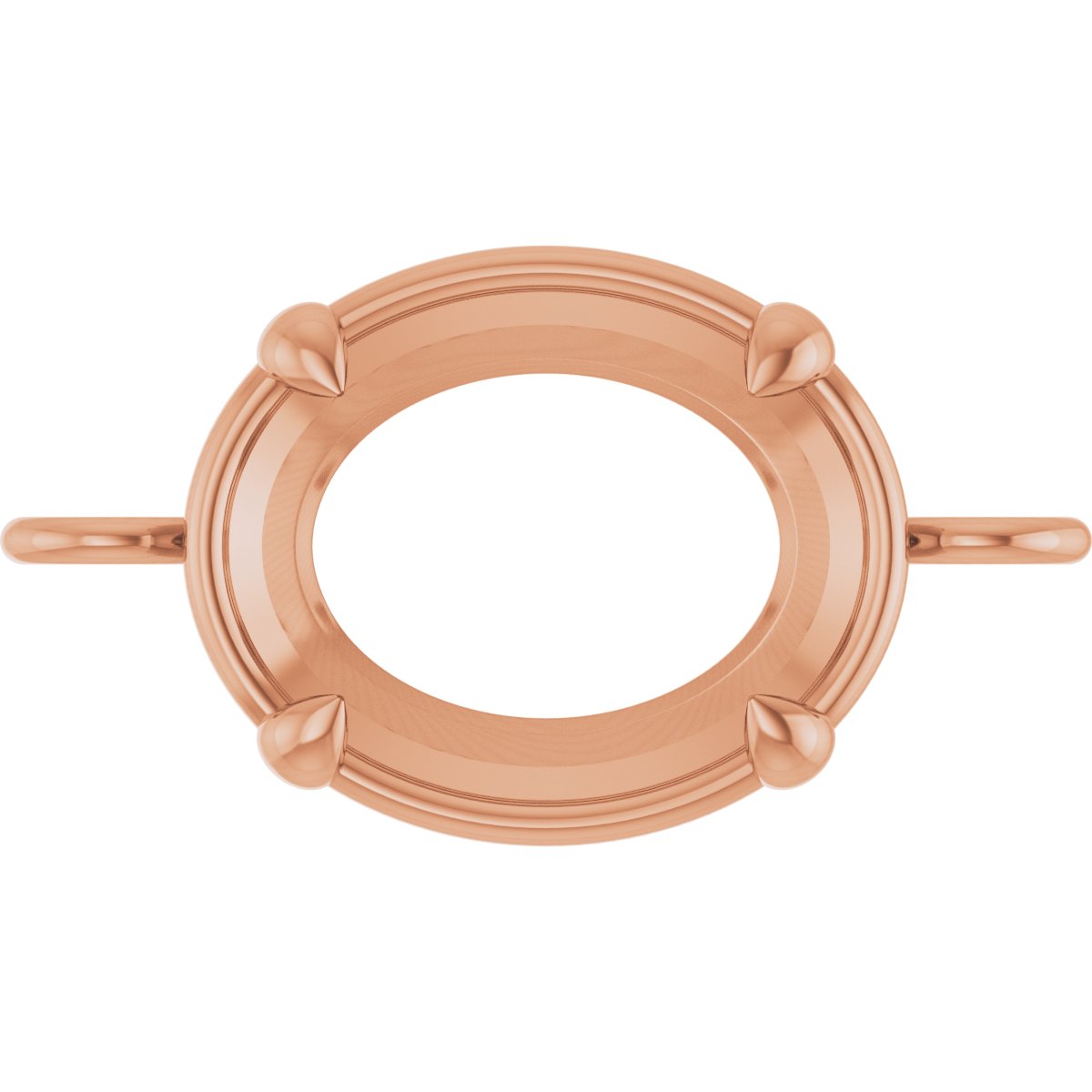 4-Prong Claw Bezel-Style Link