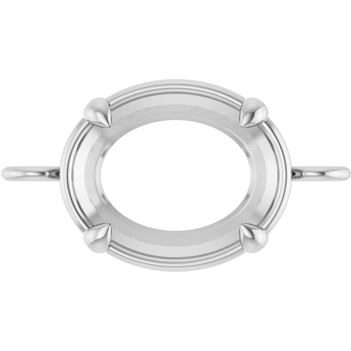 4-Prong Claw Bezel-Style Link
