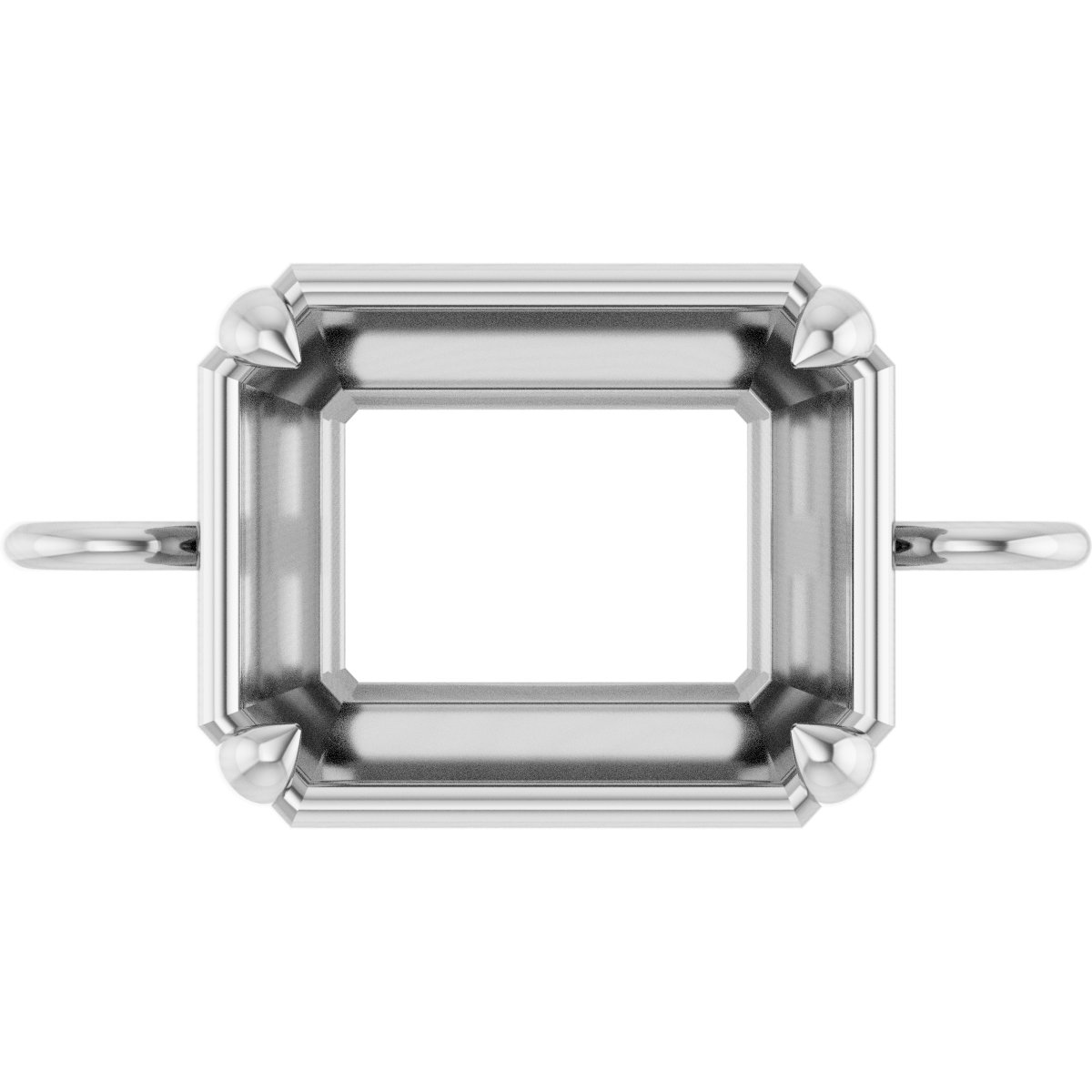4-Prong Claw Bezel-Style Link