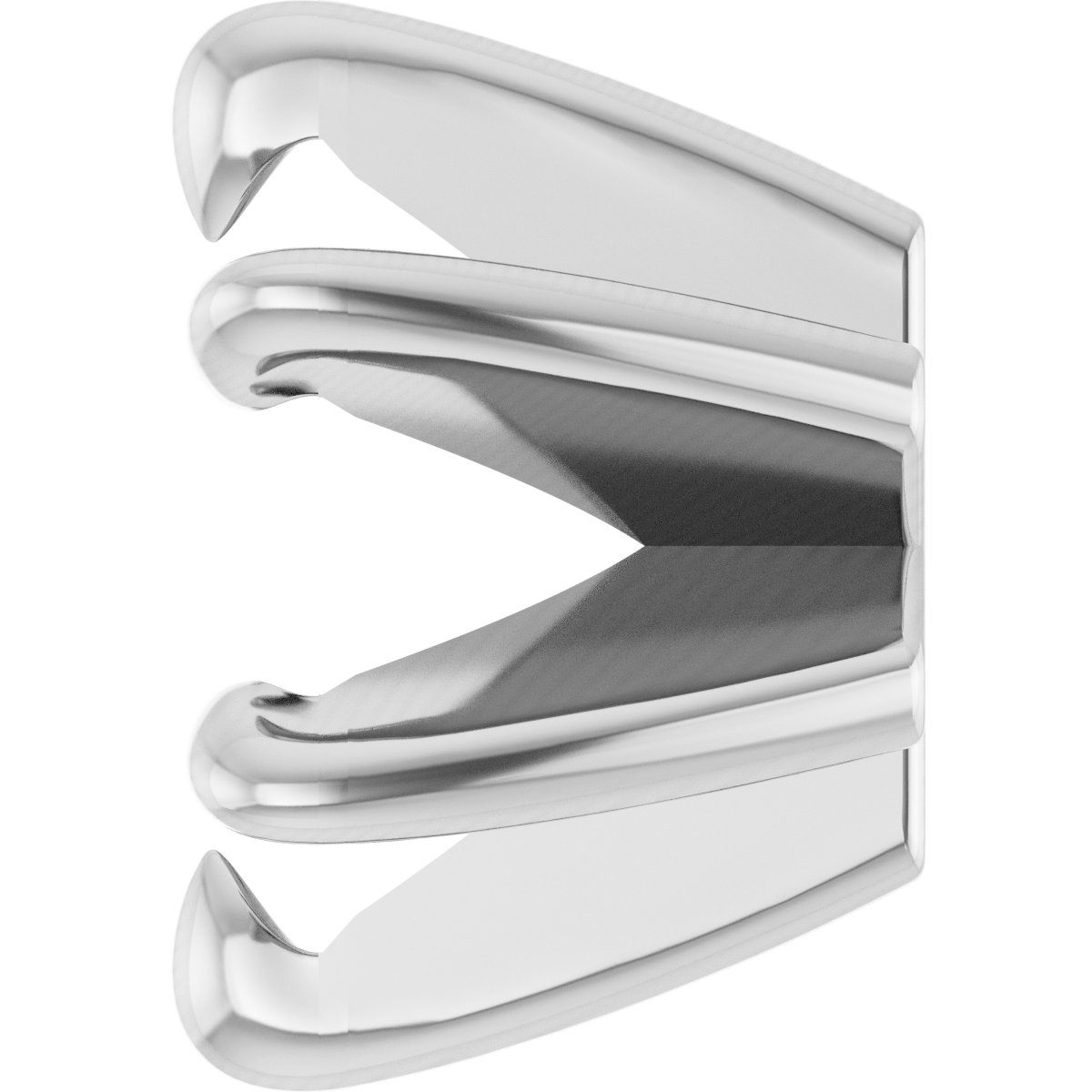 Round 6-Prong Claw Low Earring Setting