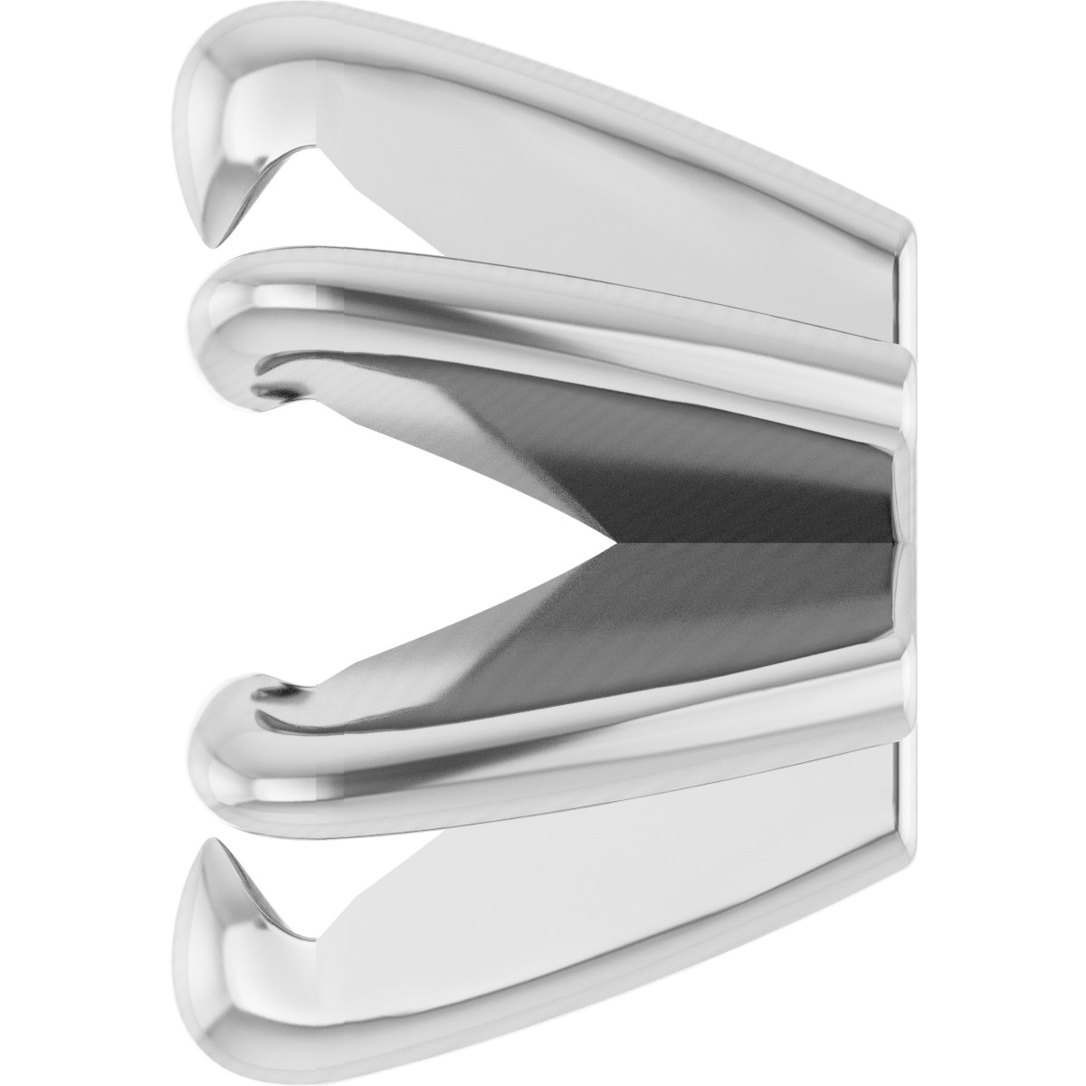 Round 6-Prong Claw Low Earring Setting