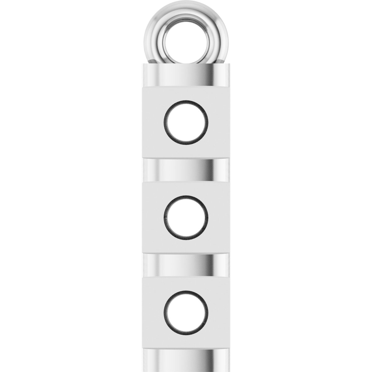 Three-Stone Bar Dangle