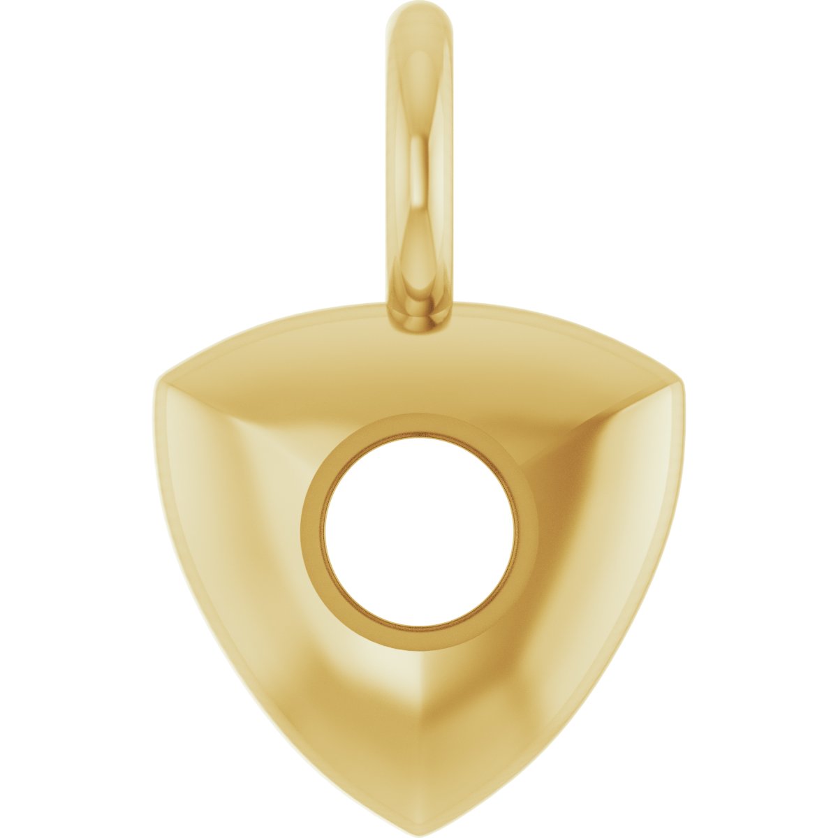 Bezel-Set Dangle