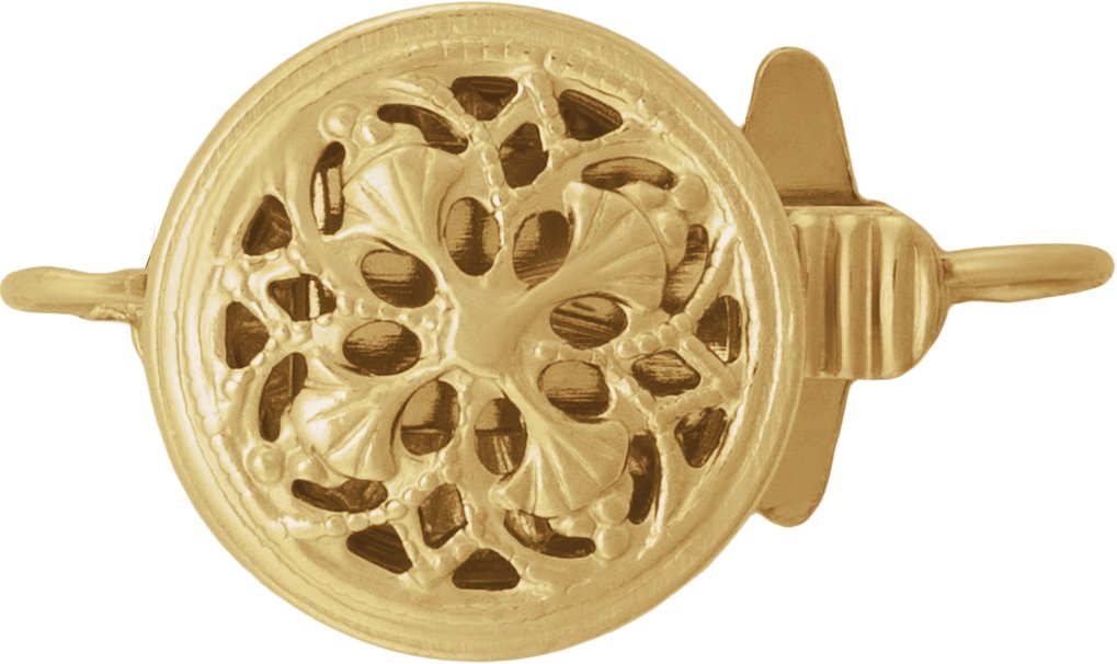 Single-Strand Filigree Box Clasp