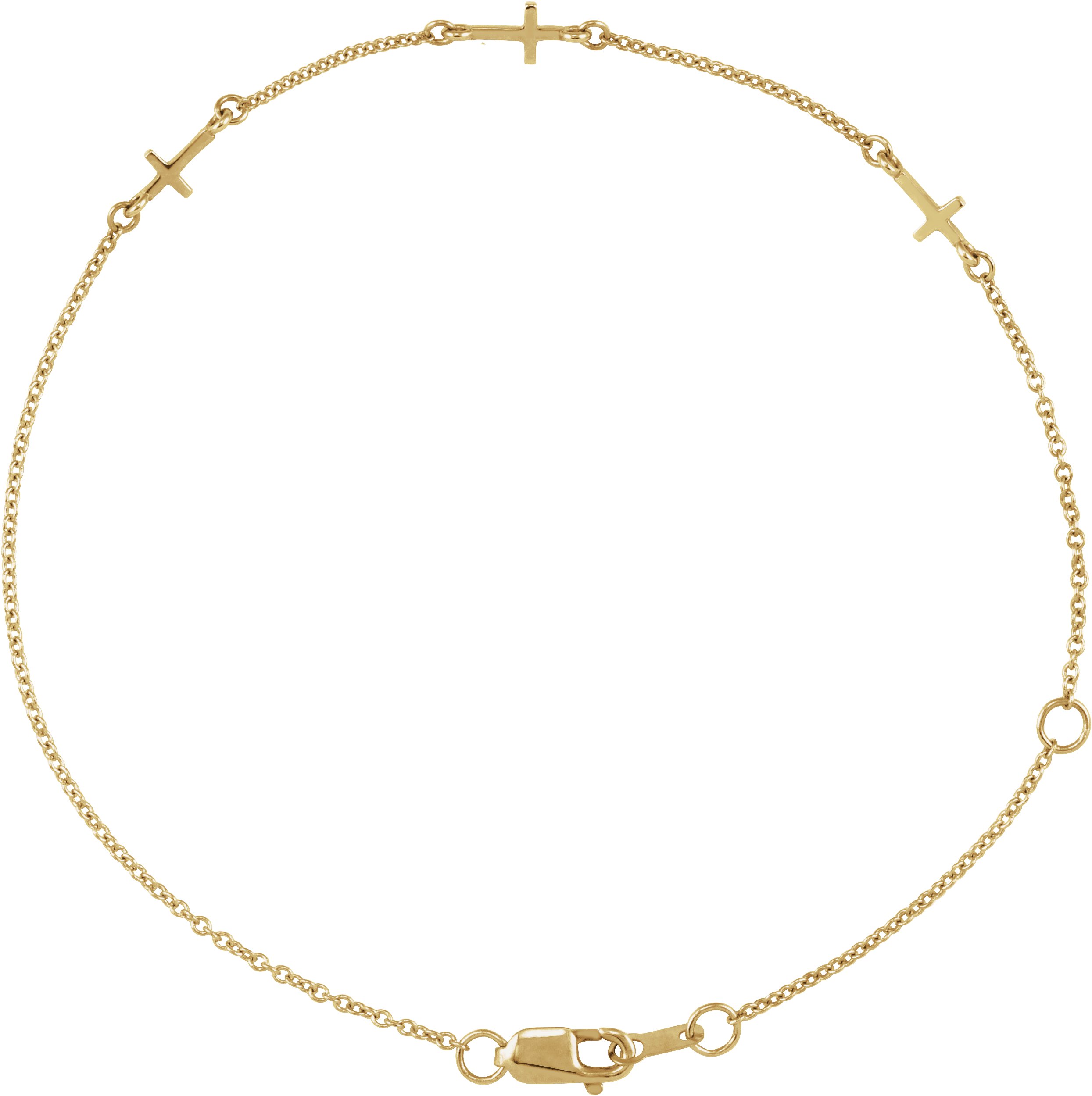 Cross Station Bracelet