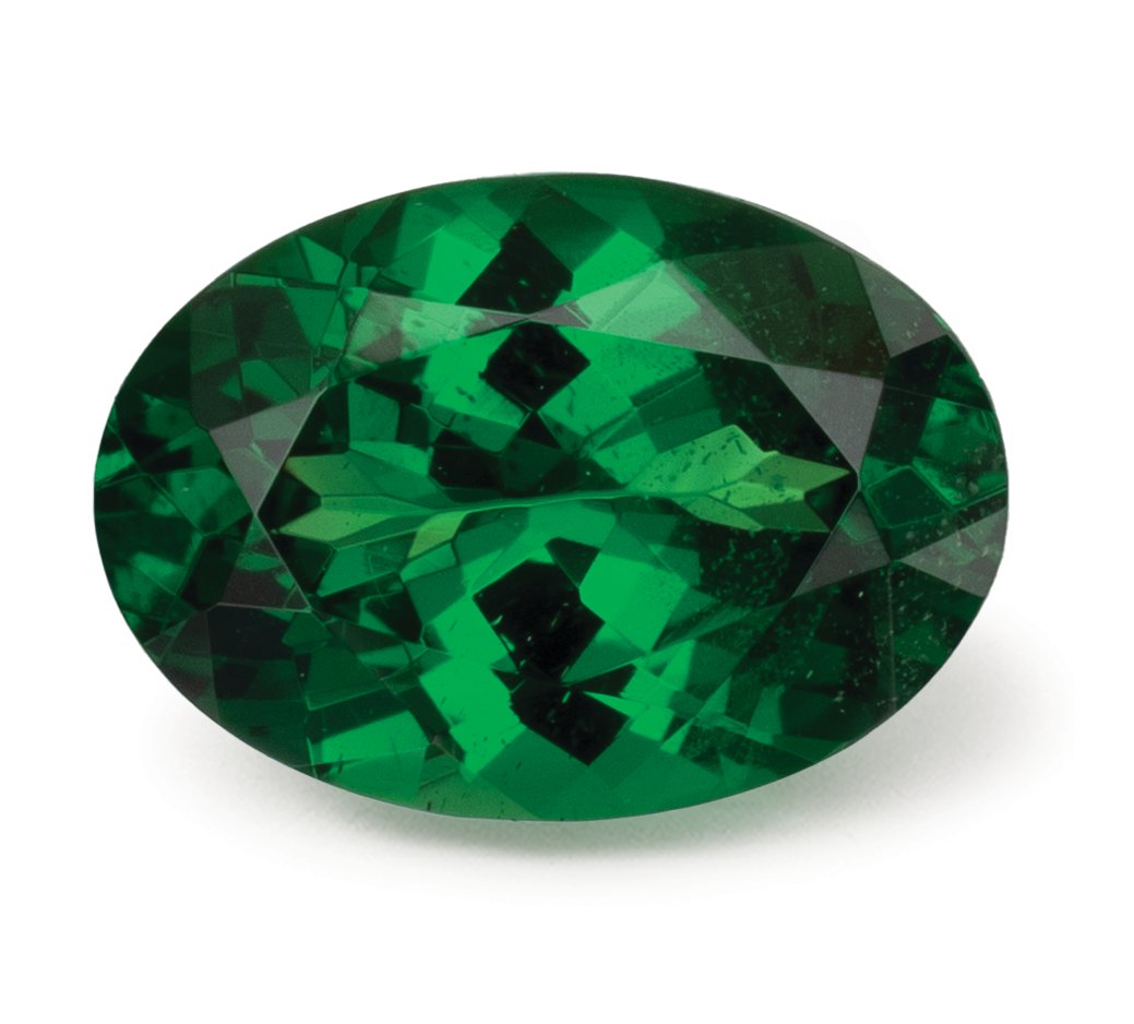 OVAL 1.08ct Natural Tsavorite Garnet