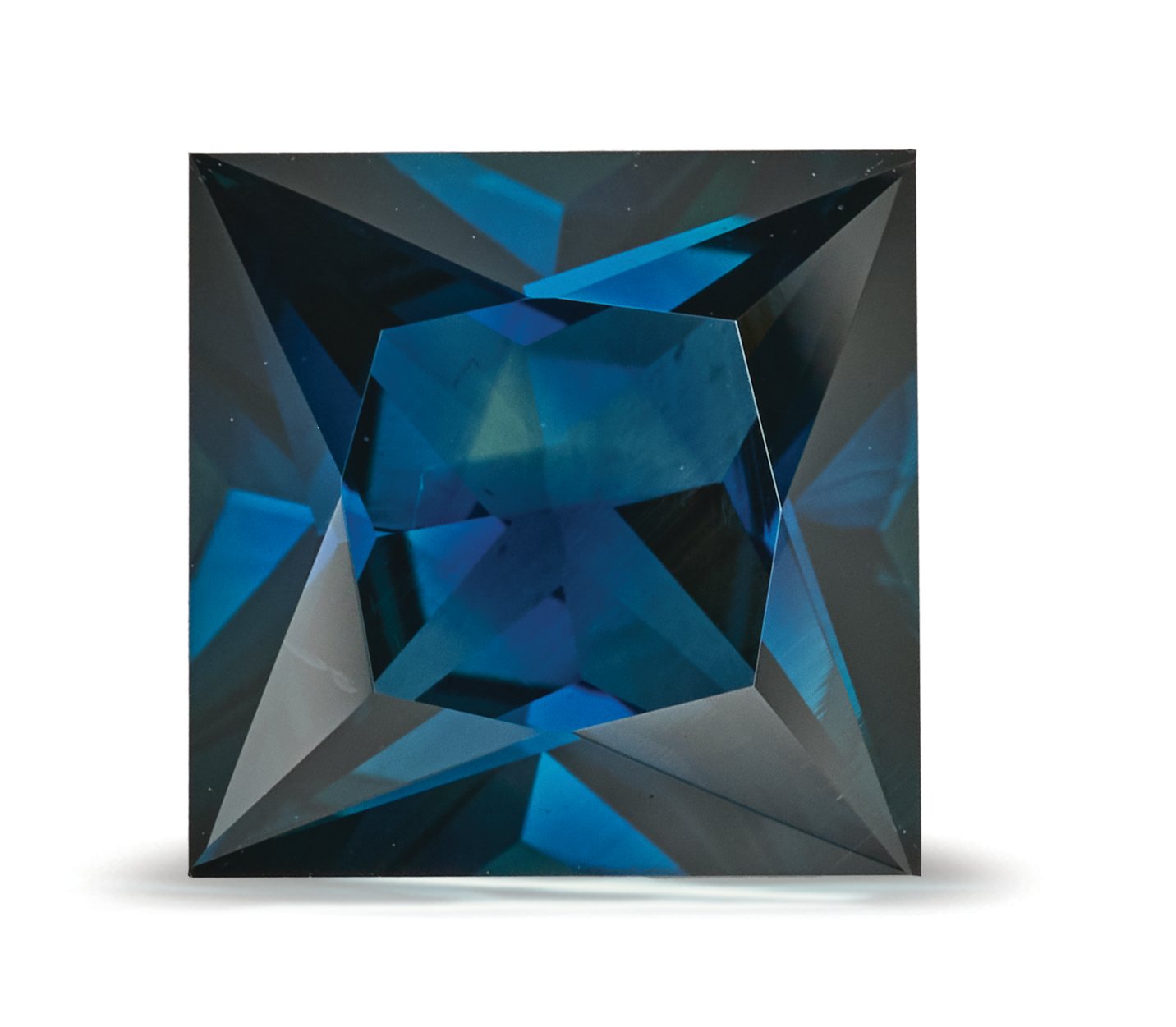 SQUARE 3.13ct Natural Sapphire 