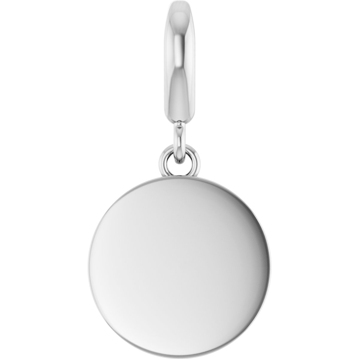 Engravable Disc Charm/Pendant