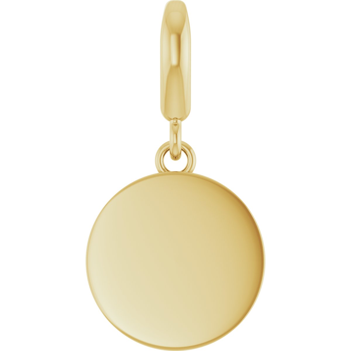 Engravable Disc Charm/Pendant