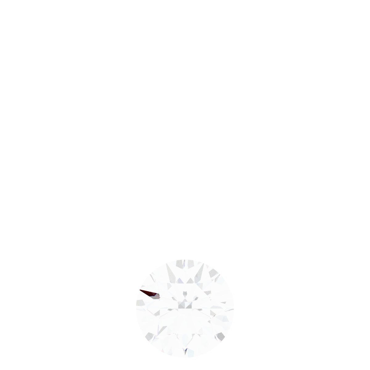 Bezel-Set Solitaire Charm/Pendant